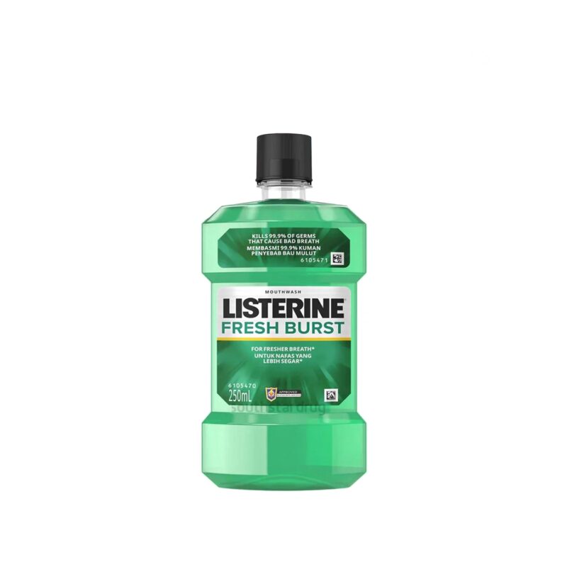 Listerine Fresh Burst Mouthwash 250ml Touchstone Pharmacy